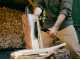 Fiskars X-Series X24 - Hacha de cortar - Hoja M - 60 cm