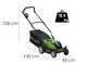 Greenworks G48LM36K2 - Cortac&eacute;sped de bater&iacute;a - 48V/2Ah - Corte 36 cm