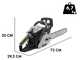 Alpina ACS 39 - Motosierra de mezcla de corte - Espada de 35 cm