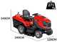Snapper RTX102 - Tractor cortac&eacute;sped - Briggs&amp;Stratton 724cc - Recogedor - mulching