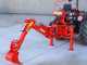 Agrieuro Top Line RES15 - Retroexcavadora para tractor con desplazamiento lateral