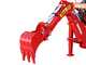 Agrieuro Top Line RES30 - Retroexcavadora para tractor con desplazamiento lateral