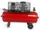 FIAC AB 150/348 - Compresor de aire el&eacute;ctrico monof&aacute;sico de correa - Motor 3 HP - 150 L