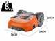 Worx Landroid S400 WR184E - Robot cortac&eacute;sped con per&iacute;metro - 400m2