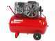 FIAC AB 100/268 - Compresor de aire el&eacute;ctrico monof&aacute;sico de correa - Motor 2 HP - 100 L