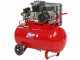 FIAC AB 100/268 - Compresor de aire el&eacute;ctrico monof&aacute;sico de correa - Motor 2 HP - 100 L