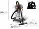 Lavor WTP 30 X - Aspirador de polvo y l&iacute;quidos - bid&oacute;n 30 l - 1600 W