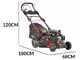 Geotech PRO S51-200 BMSGW ES - Cortac&eacute;sped autopropulsado 4en1 - Arranque el&eacute;ctrico