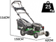 GreenBay GB-LM 46 S - Cortac&eacute;sped autopropulsado - 4 en 1 - Motor de gasolina de 170cc