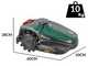 Robomow RKS 1500 - Robot cortac&eacute;sped con per&iacute;metro - Con bater&iacute;a de litio 18,5V 4,9Ah