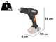 Worx WX370.9 - Taladro atornillador de impacto a bater&iacute;a - SIN BATER&Iacute;A NI CARGADOR