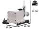M&aacute;quina de hacer Pasta Reber 9040 N INOX - Motor el&eacute;ctrico de inducci&oacute;n profesional 400W