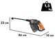 Worx Nitro HydroShot WG633E.9 - Pistola hidrolimpiadora de bater&iacute;a - 20V - BATER&Iacute;A Y CARGADOR NO EST&Aacute;N INCLUIDOS