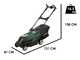 Bosch AdvancedRotak 36V-44-750 - cortac&eacute;sped de bater&iacute;a - 36V - corte 44 cm - BATER&Iacute;A Y CARGADOR NO EST&Aacute;N INCLUIDOS