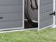 Keter Manor gris - Caseta de jard&iacute;n - Con ventana lateral - 186x237x227 cm