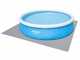 Protector de suelo para piscina 78x78 cm Gris - Bestway