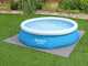 Protector de suelo para piscina 78x78 cm Gris - Bestway