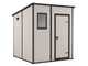 Keter Manor Pent - Caseta de jard&iacute;n - Con ventana delantera - 183.5x185x200 cm