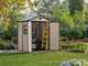 Keter Manor beis - Caseta de jard&iacute;n - Con ventana lateral - 185x152x226 cm