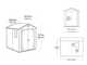 Keter Manor beis - Caseta de jard&iacute;n - Con ventana lateral - 185.8x236.8x227 cm