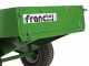 Francini FQ4 - Remolque de acero para tractor cortac&eacute;sped - 120x90(h 25 cm)