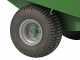 Francini FQ4 - Remolque de acero para tractor cortac&eacute;sped - 120x90(h 25 cm)