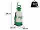 Ribimex PILA 8 - Pulverizador de mochila a bater&iacute;a - 8 litros - 12V/4Ah