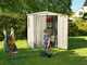 Keter Factor beis - Caseta de jard&iacute;n - Con ventana lateral - 178x195.5x208 cm