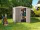 Keter Factor beis - Caseta de jard&iacute;n - Con ventana lateral - 178x195.5x208 cm