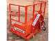 Francini PR 100 - Pala hidr&aacute;ulica trasera para tractor - de 100 cm - Capacidad 400 kg