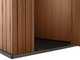 Keter Darwin marr&oacute;n - Caseta para herramientas - Con ventana lateral - 125x184.5x205 cm
