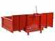 Francini P 190 - Caj&oacute;n de transporte para tractor - Basculante - 3 laterales abatibles