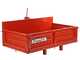 Francini P 130 - Caj&oacute;n de transporte para tractor - Basculante - 3 laterales abatibles