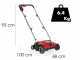 Einhell GC-SC 18/28 Li - Escarificador de batería 18V - BATERÍA Y CARGADOR NO ESTÁN INCLUIDOS