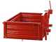 Francini P 170 - Caj&oacute;n de transporte para tractor - Basculante - 3 laterales abatibles