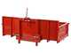 Francini P 170 - Caj&oacute;n de transporte para tractor - Basculante - 3 laterales abatibles