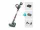 Gardena AquaBrush Universal 03/18V P - Limpiador de suelos de bater&iacute;a + Cepillo - con starter kit 18V - 2.5Ah