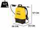 Stanley SXSPBS16E - Pulverizador de bater&iacute;a de mochila - 16 litros - 14,4V/2Ah