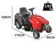 GeoTech-Pro RTM 75-685 S - Tractor cortac&eacute;sped - Cambio mec&aacute;nico - Salida lateral