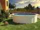 Gre Fidji Redonda &Oslash;550 x 120 cm - Piscina desmontable de acero