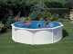 Gre Fidji Redonda &Oslash;460 x 120 cm - Piscina desmontable de acero