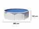 Gre Fidji Redonda &Oslash;460 x 120 cm - Piscina desmontable de acero