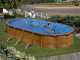 Gre Pacific Ovalada 730x375x120cm - Piscina desmontable de acero