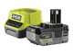 Ryobi RHV18F-0 Aspirador de bater&iacute;a con alargador - BATER&Iacute;A Y CARGADOR NO INCLUIDOS