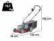 AL-KO 3.82 Li Easy - Cortac&eacute;sped de bater&iacute;a - Corte 38 cm - 2x 18V/4,0Ah