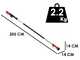 Stocker Magma E-35TP - Tijera de poda de bater&iacute;a con p&eacute;rtiga - 21.6V/2.6 Ah - 205/325 cm
