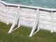 Gre Finlandia Ovalada 610x375x120cm - Piscina desmontable de acero