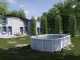 Gre Finlandia Ovalada 610x375x120cm - Piscina desmontable de acero