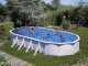 Gre Atlantis Ovalada 915x470x132cm - Piscina desmontable de acero