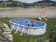 Gre Atlantis Ovalada 730x375x132cm - Piscina desmontable de acero